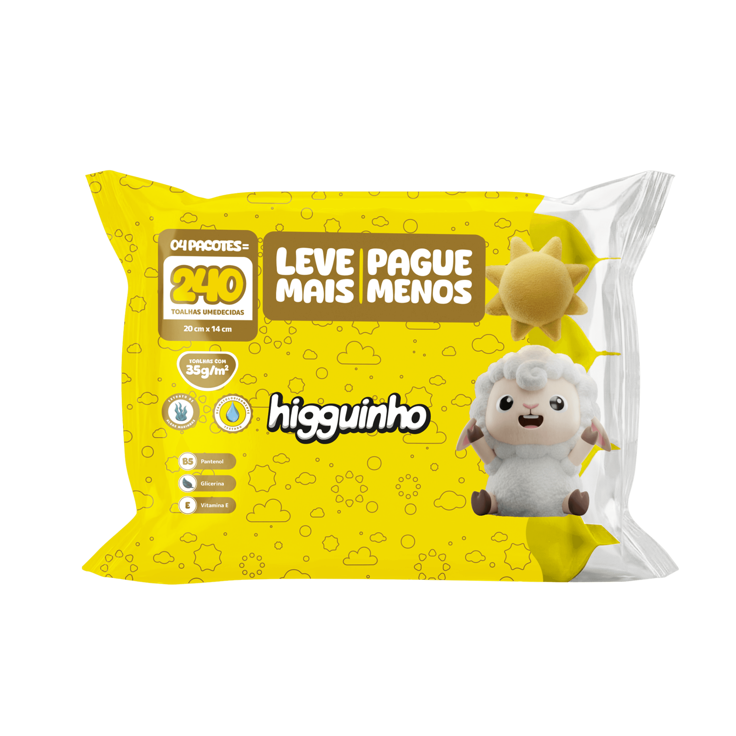 Higguinho Promopack — Leve Mais, Pague Menos · 4 × 60 un. (240 un.)